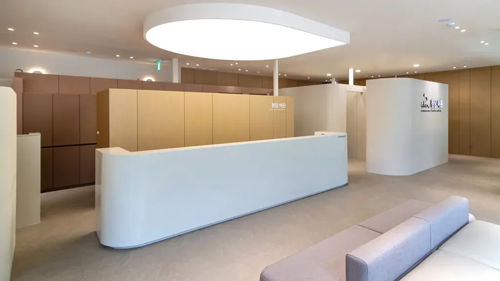Cheongdam Idun Clinic — clinic interior