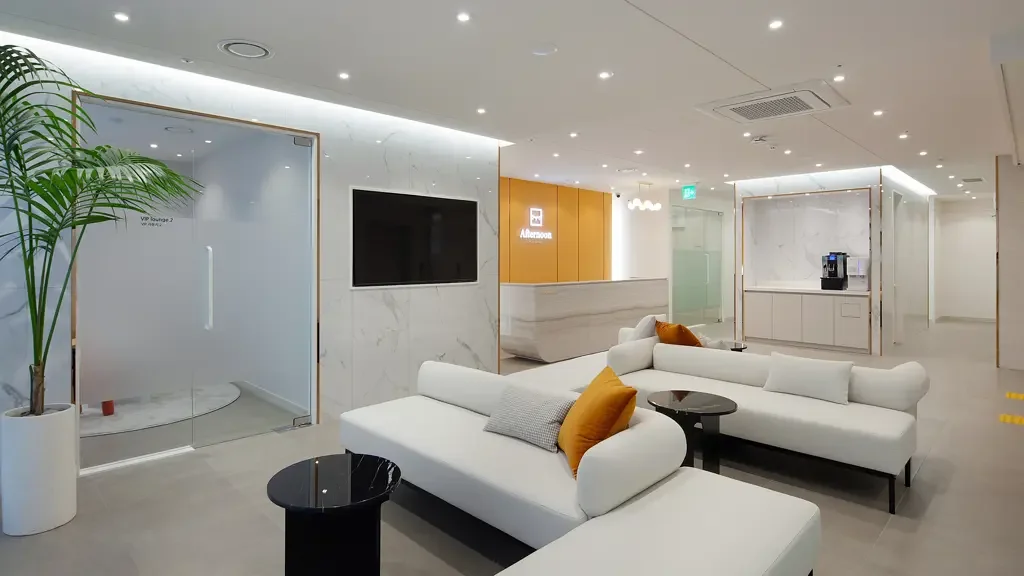 Afternoon plastic surgery clinic — clinic interior